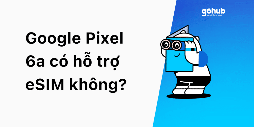 Google Pixel 6a có hỗ trợ eSIM không?