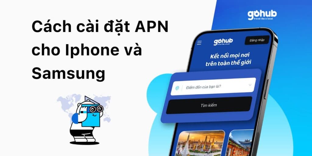 Cách cài đặt APN cho Iphone và Samsung để sử dụng TikTok, ChatGPT